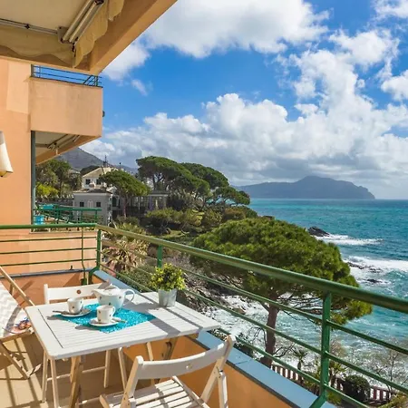 شقة Nervi House - Lovely Sea View *
